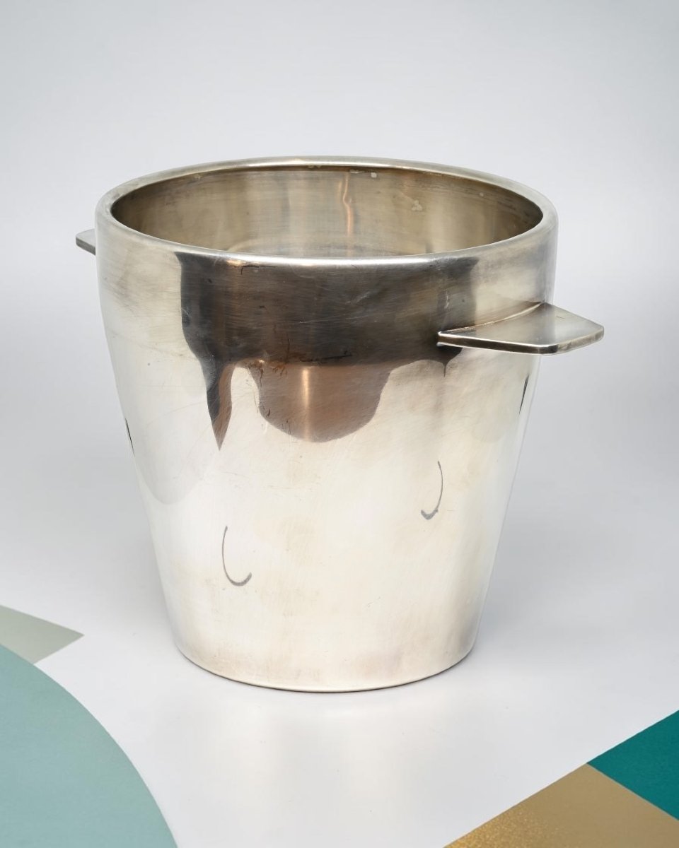 Berndorf - Silver-plated Metal Champagne Holder - Germany, 20th Century-photo-3